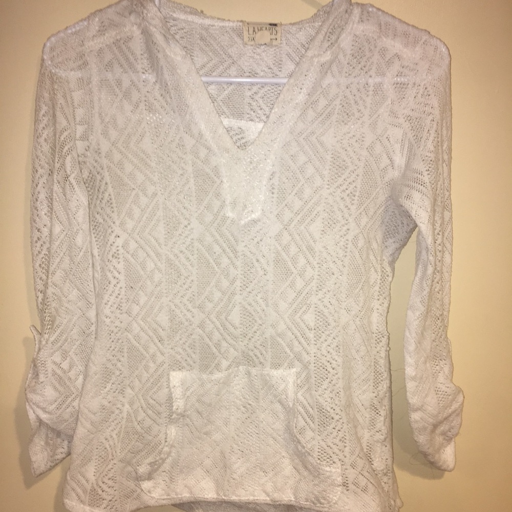 White PacSun Pullover